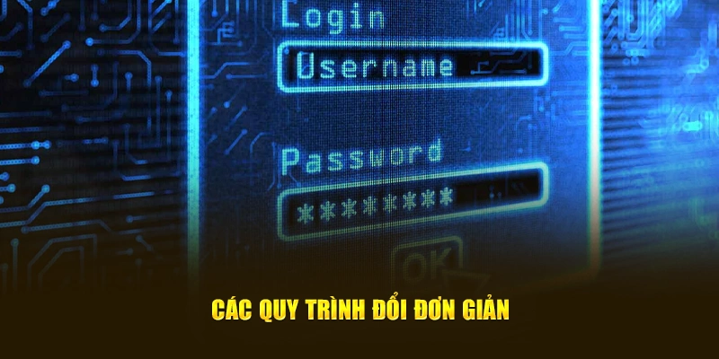 Các quy trình đổi đơn giản